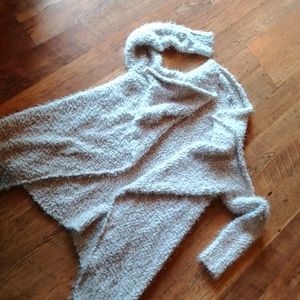 Cozy Casual , Notted soft sweater jacket , size m/l oatmeal color